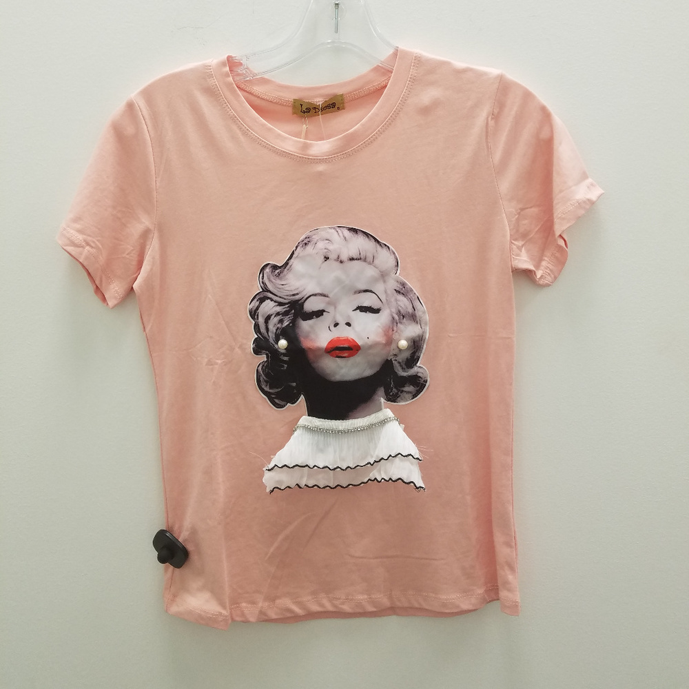 Marilyn Monroe Graphic Print T-Shirt